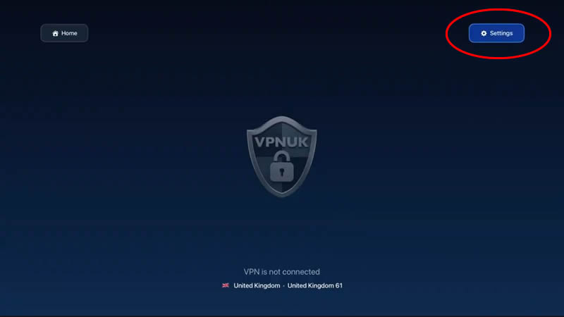 Setup VPNUK