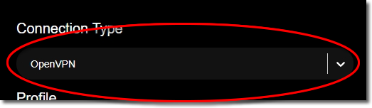 Connection Type – VPNUK