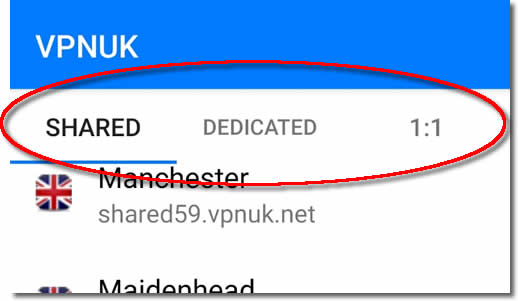 Amazon Fire App - Account type selection