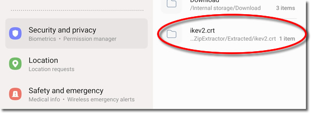 IKEv2 Android VPN UK